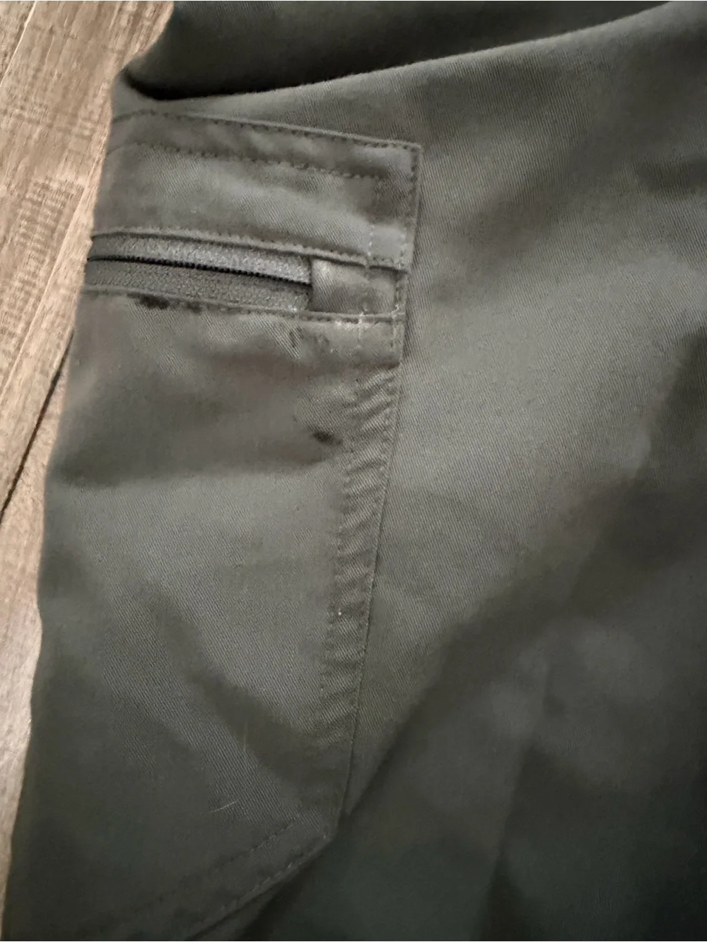 Womens figs Jogger Pants in Dark Green with Drawstring